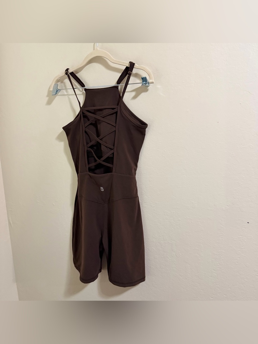Buffbunny Ivy Activewear Romper Onesie Journey Brown Medium - Picture 7 of 10